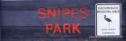 Snipes park sign