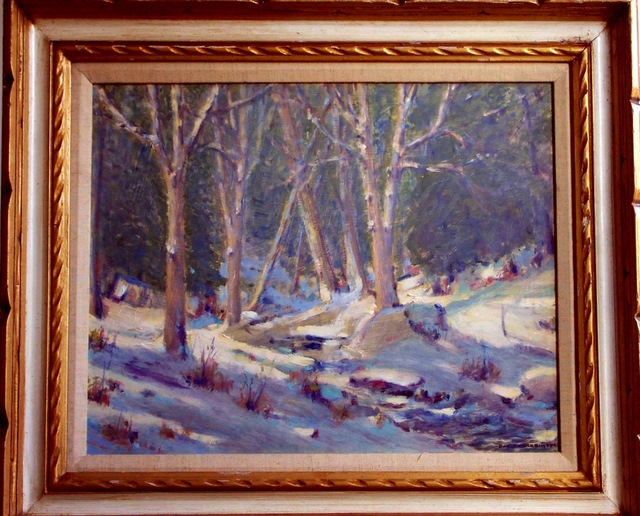 Vermont Snow 20x24