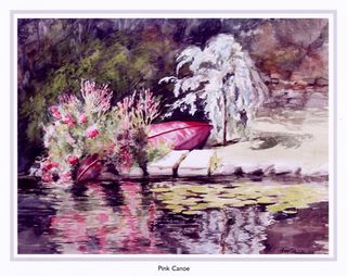Pink Canoe